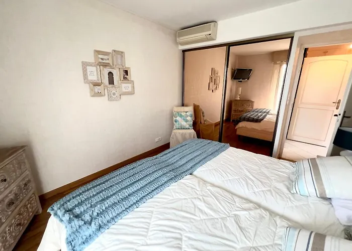 Les Pins 4 People Pool Garage Ferienhaus Juan-les-Pins